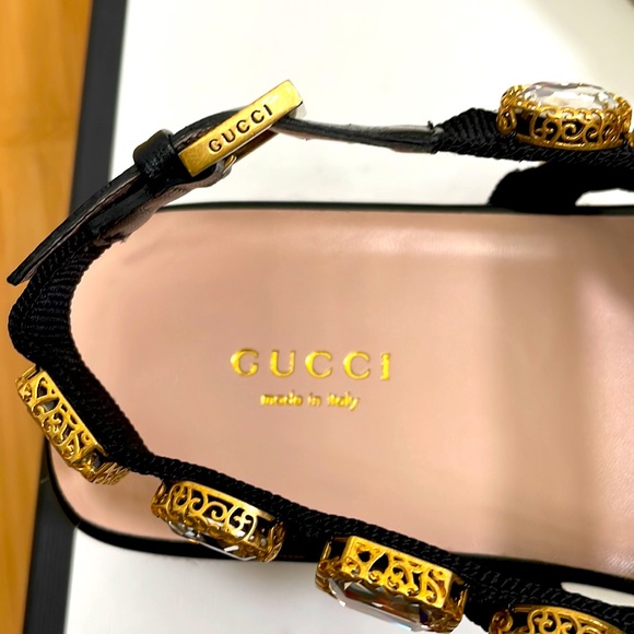 Gucci Crystal Sandals - Picture 7 of 12
